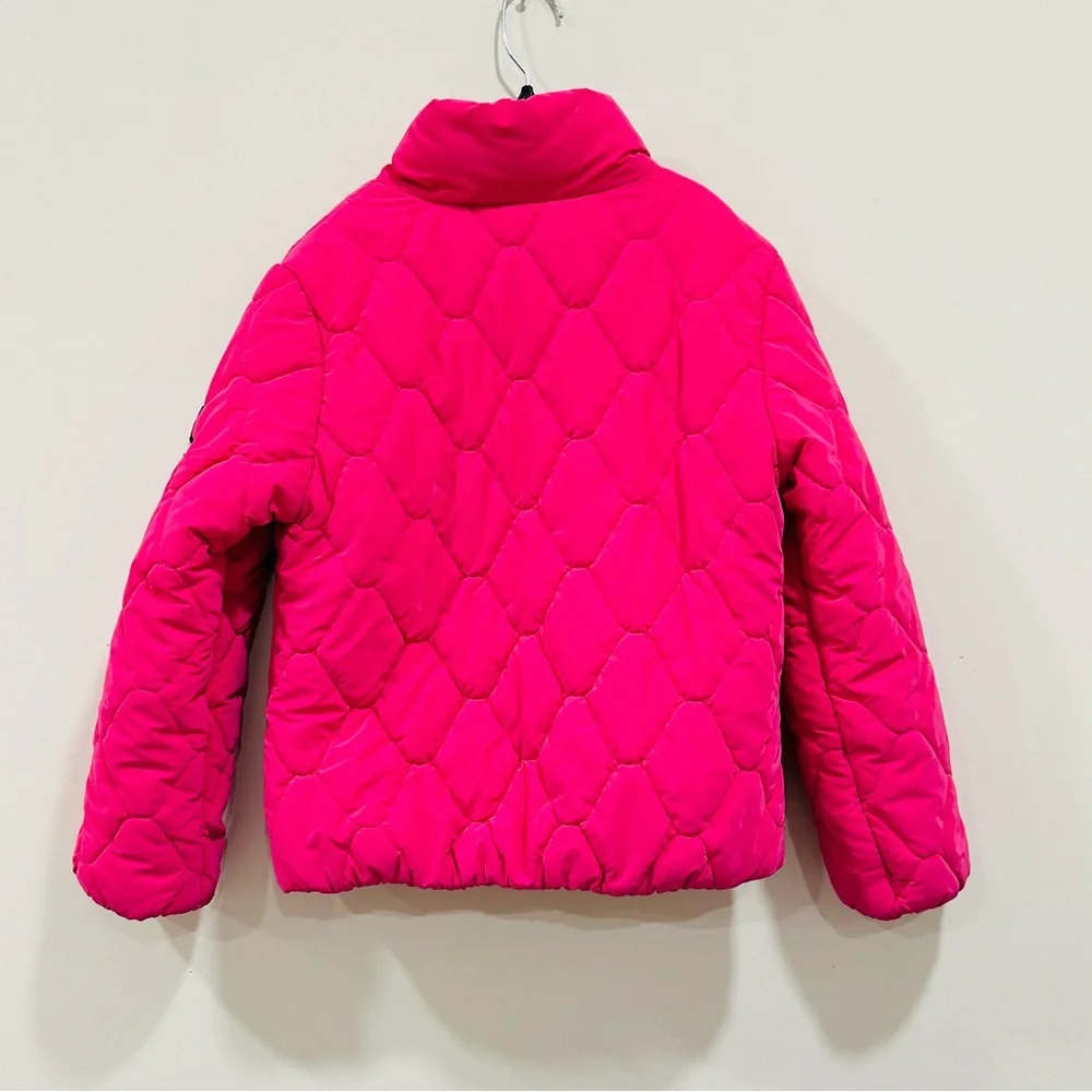 Juicy Couture‎ Girls Coat Winter Quilted Jacket Pink Size L(14)